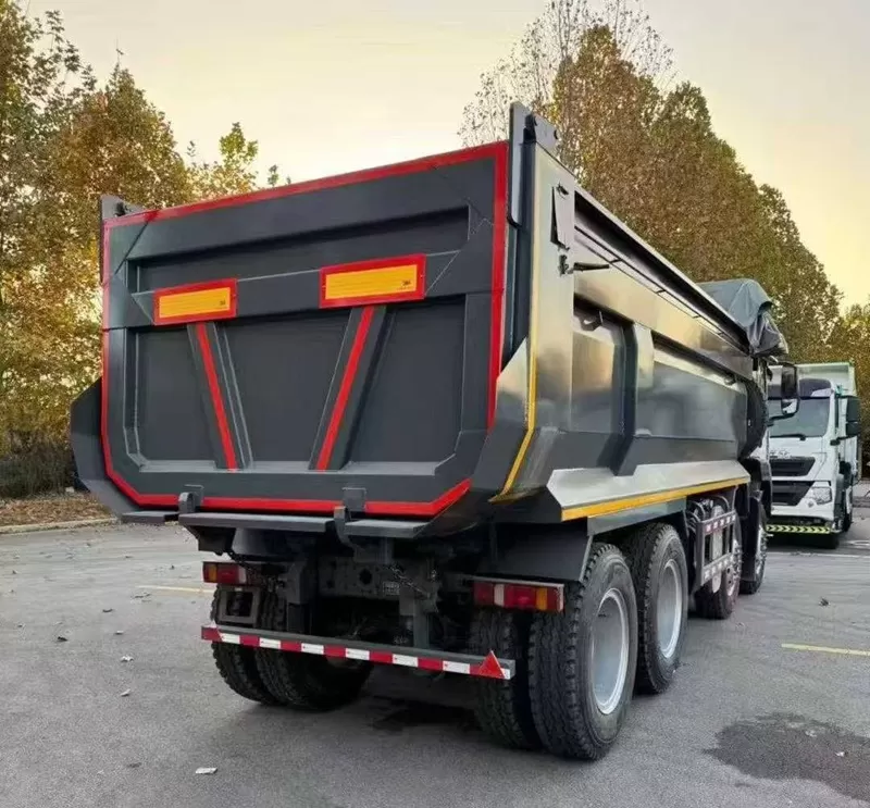 Xe ben kỹ thuật hạng nặng cao cấp đã qua sử dụng SITRAK G7H 8×4